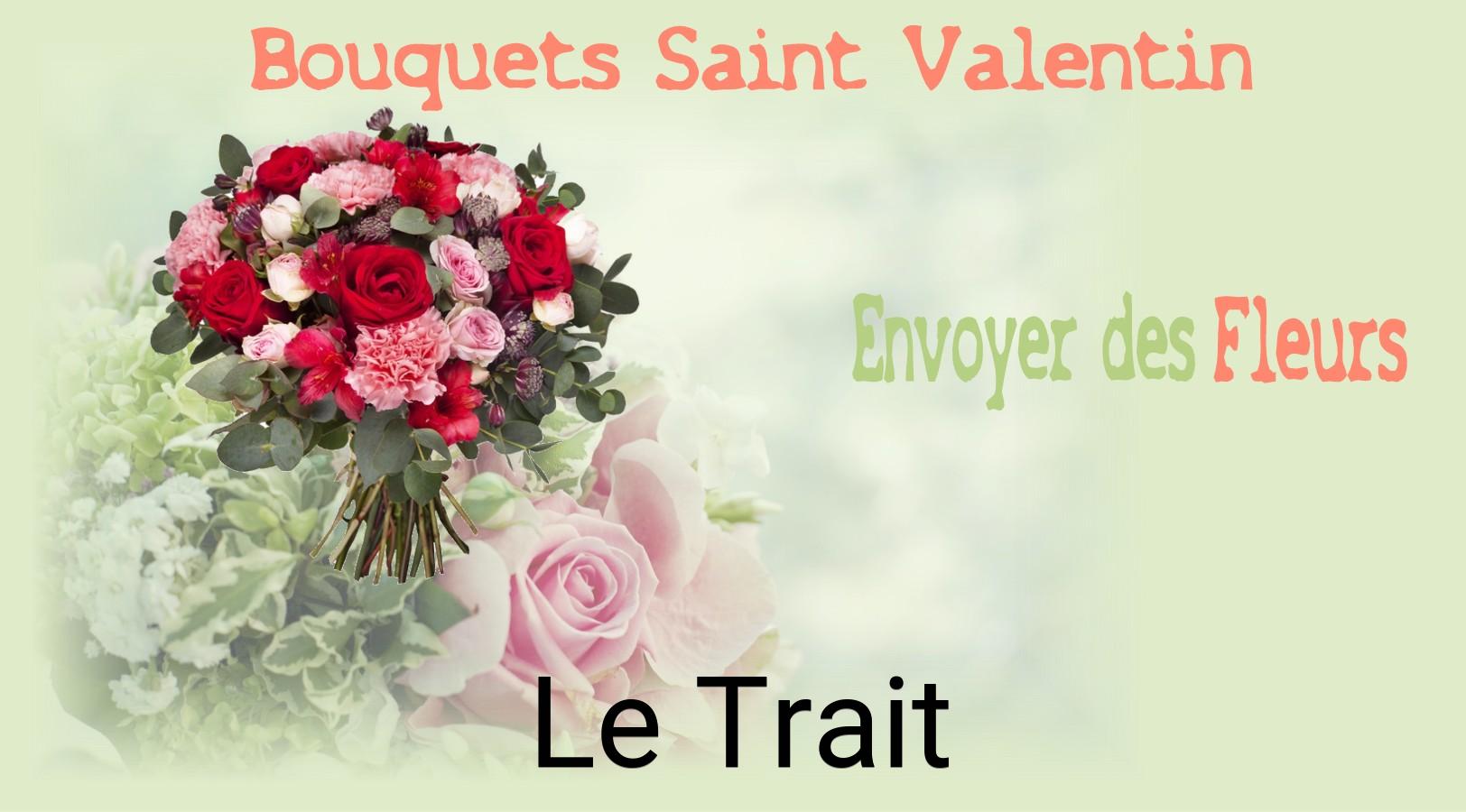 Roses de Saint-Valentin livrées à Le Trait